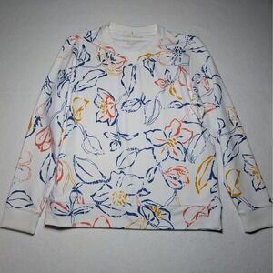 Peter‎ Millar UPF 50+ Floral Rash Guard Swim Top | Size M